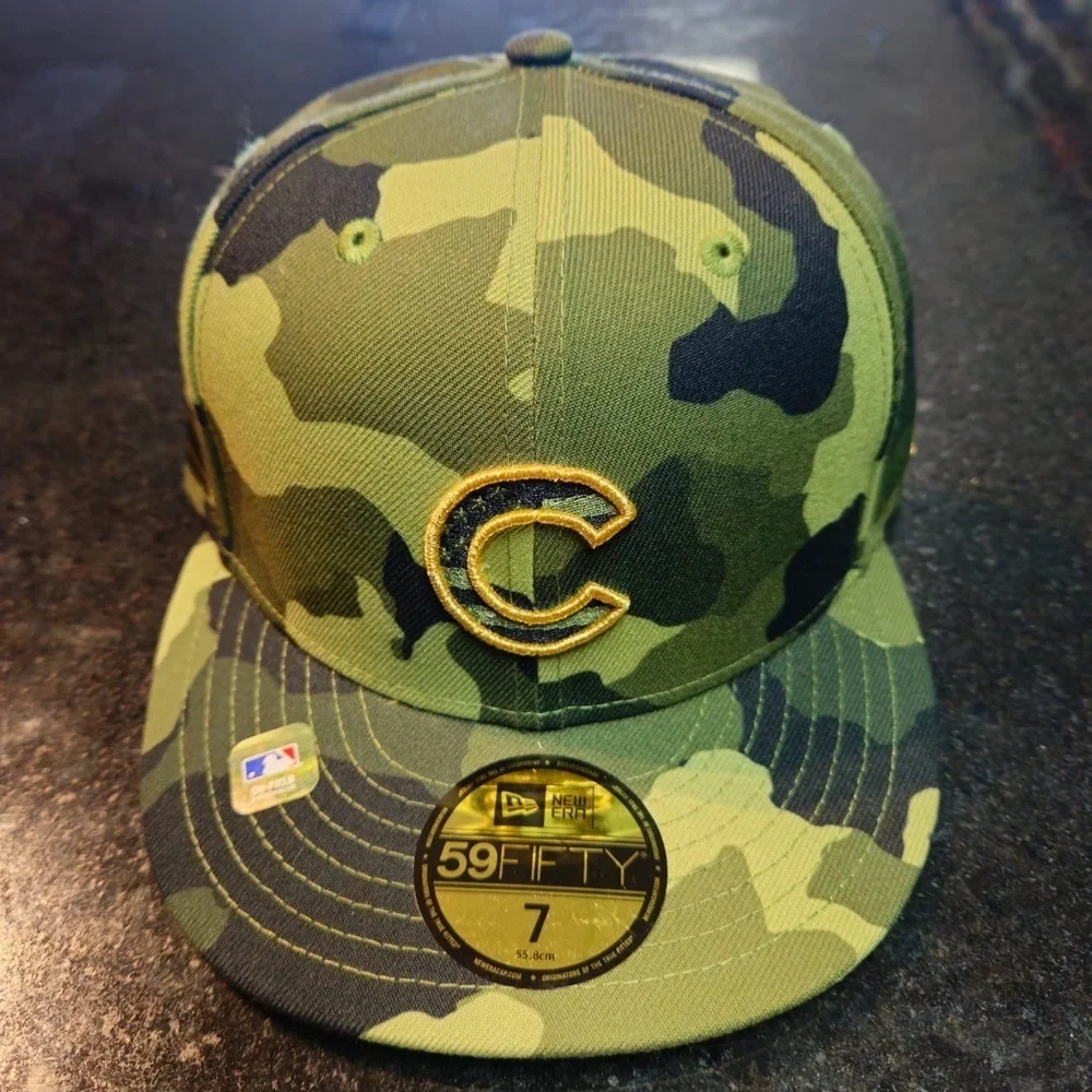 Sz Various Fitted cap camo Chicago Cubs